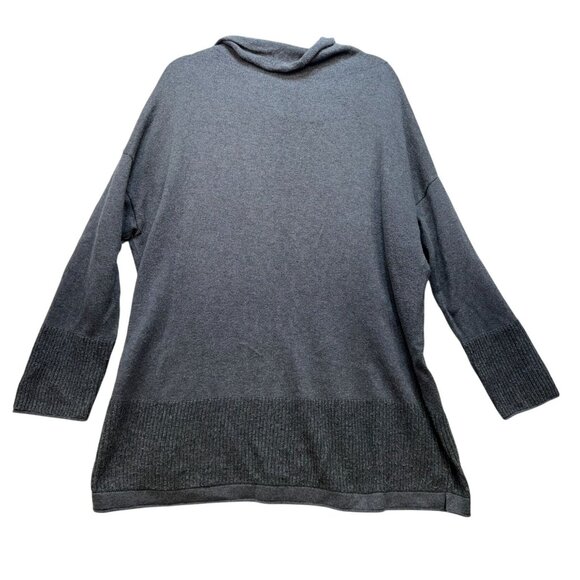 Pure Jill Womens Cowl Neck Tunic Sweater XL Gray - Picture 9 of 11